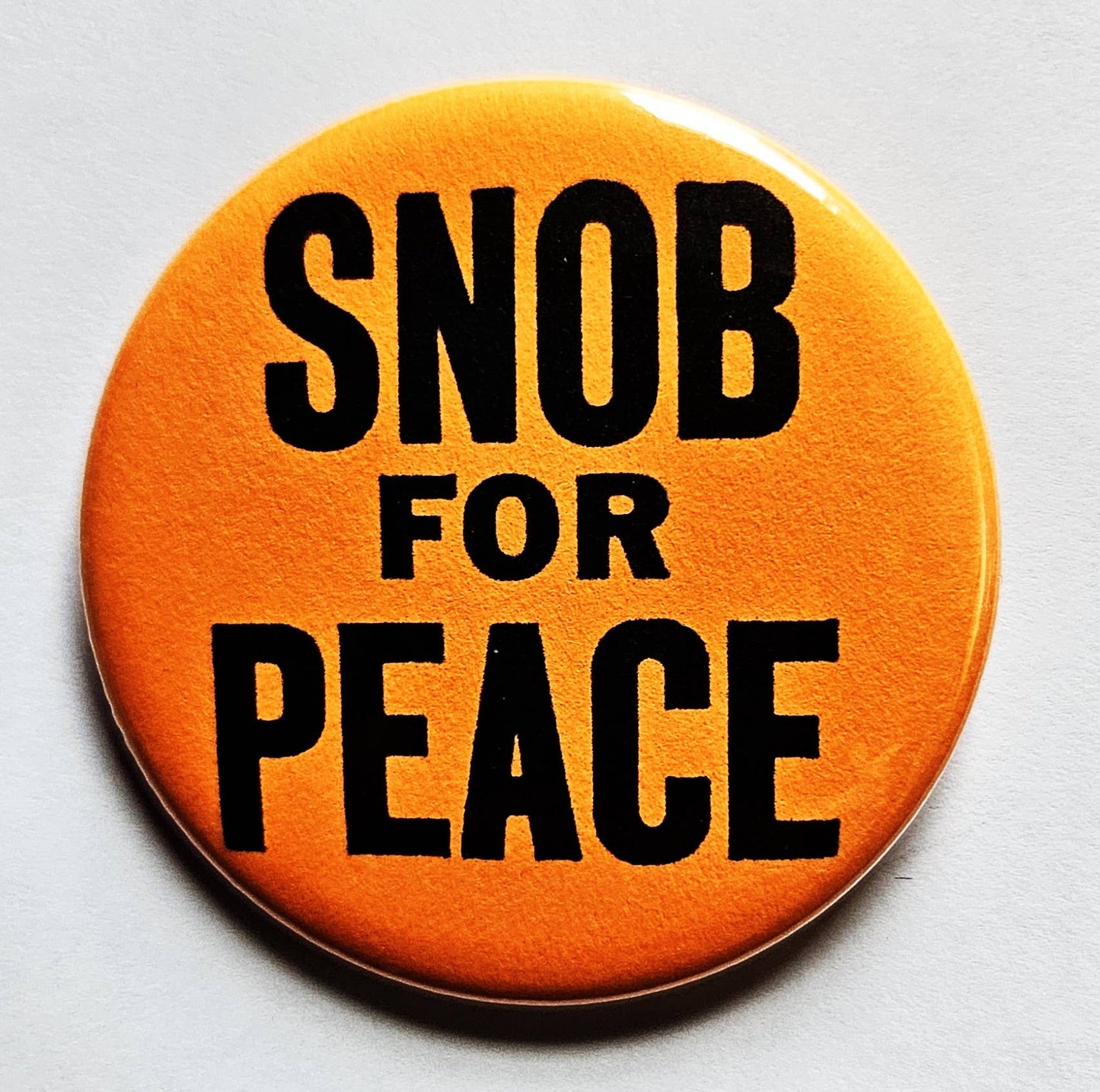 Vintage Political Buttons Magnets & Bottle Openers. set 08: Teach Peace / 1.25" Small Button