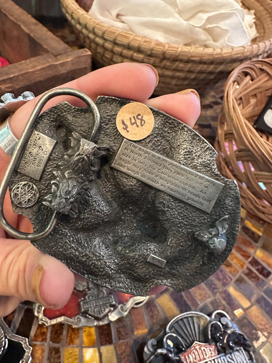 Vintage Eagle Belt Buckle