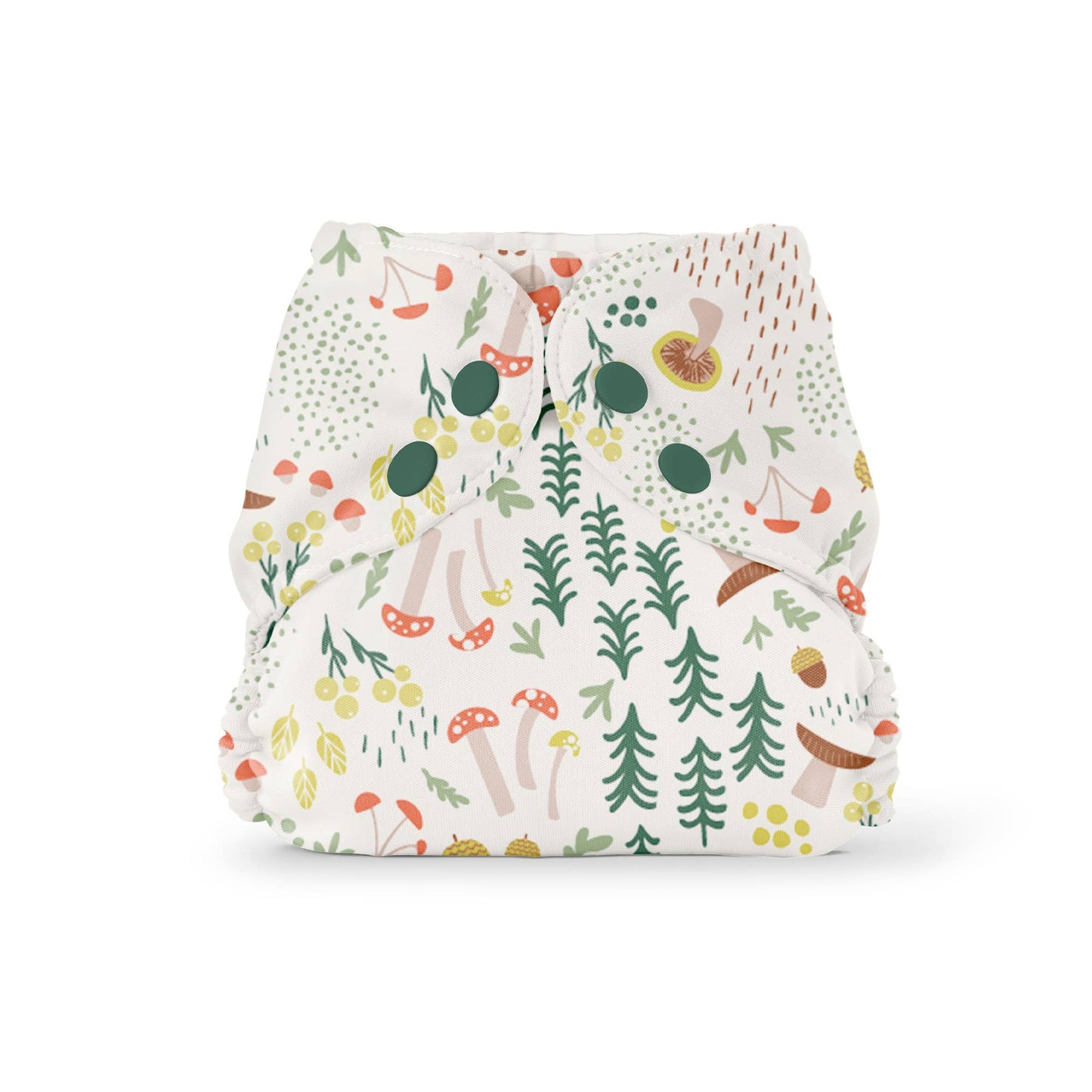 Outer (+ Swim Diaper): WWF Strawberries / One