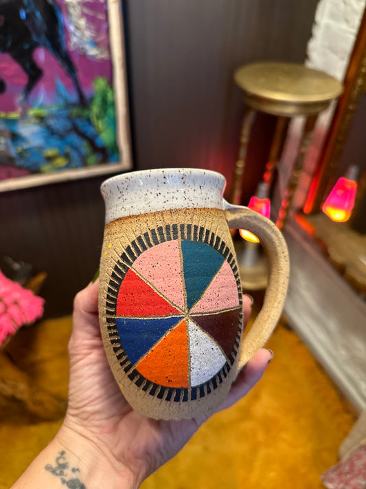 Ripe and Ruin Ceramic Mug color wheel