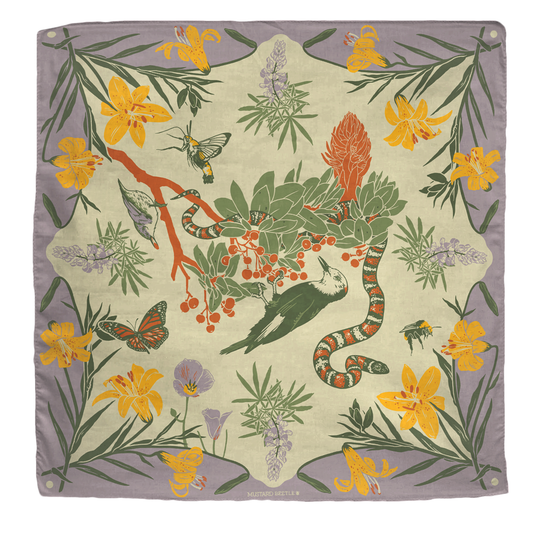 Organic Fair Trade Bandana: San Jacinto