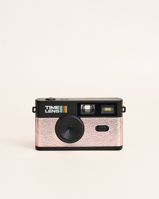 TimeLens® Camera POP EDITION 80's PINK GOLD: Gold Pop
