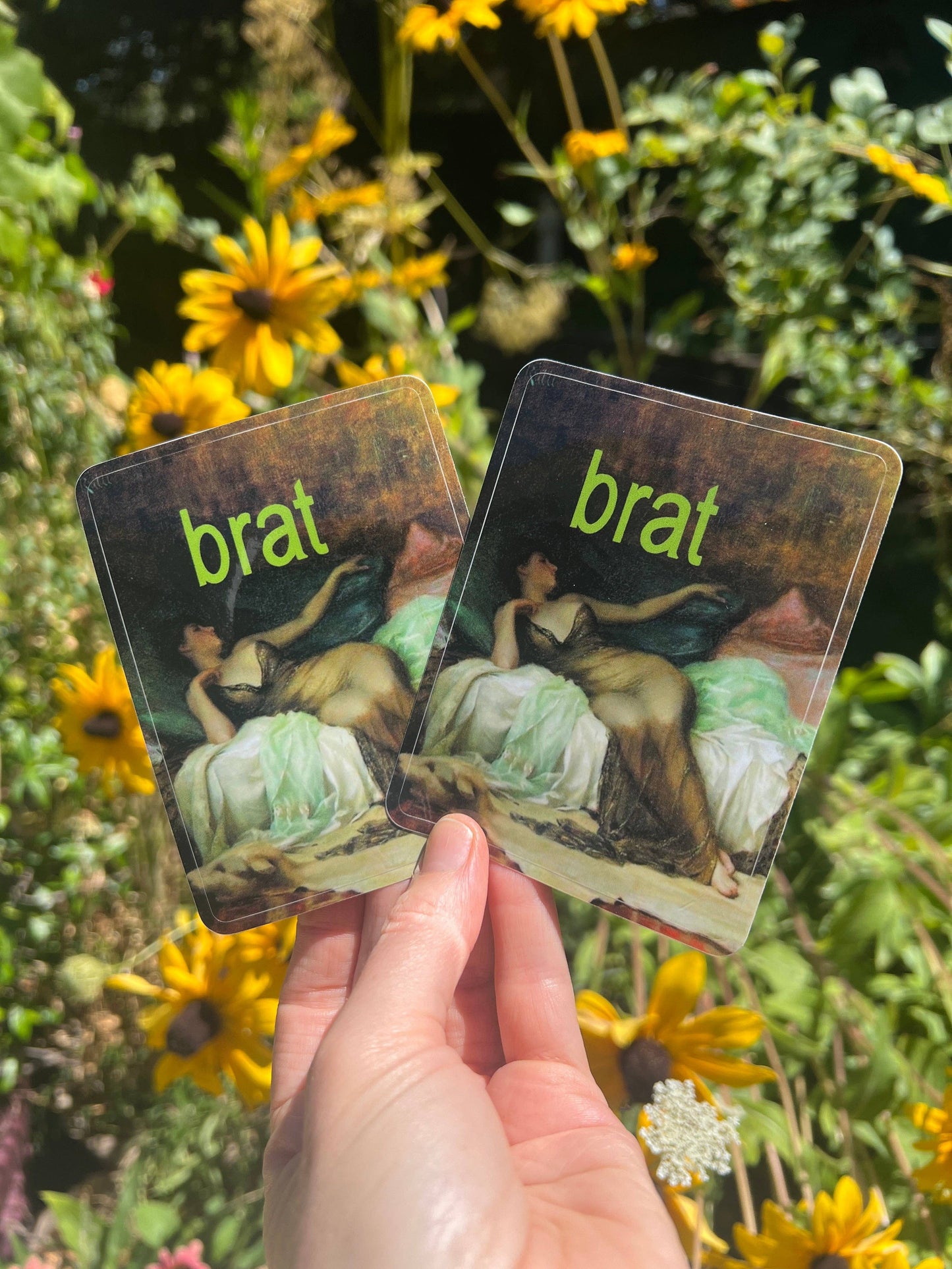 Brat 3 Inch Sticker