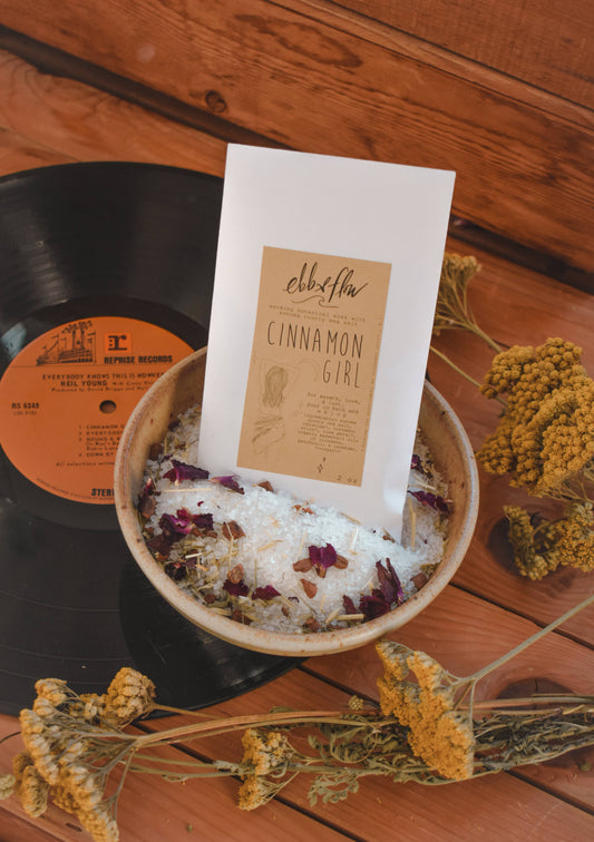 Cinnamon Girl Bath Salt Packet Patchouli x Rose x Lavender 