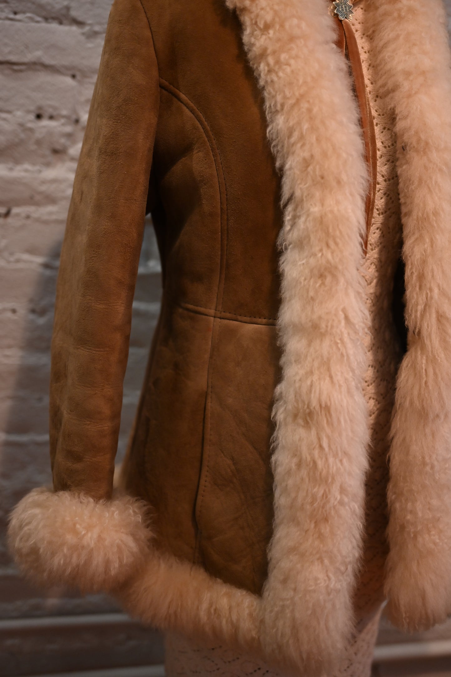 1970s Sheepskin Penny Lane Style Jacket