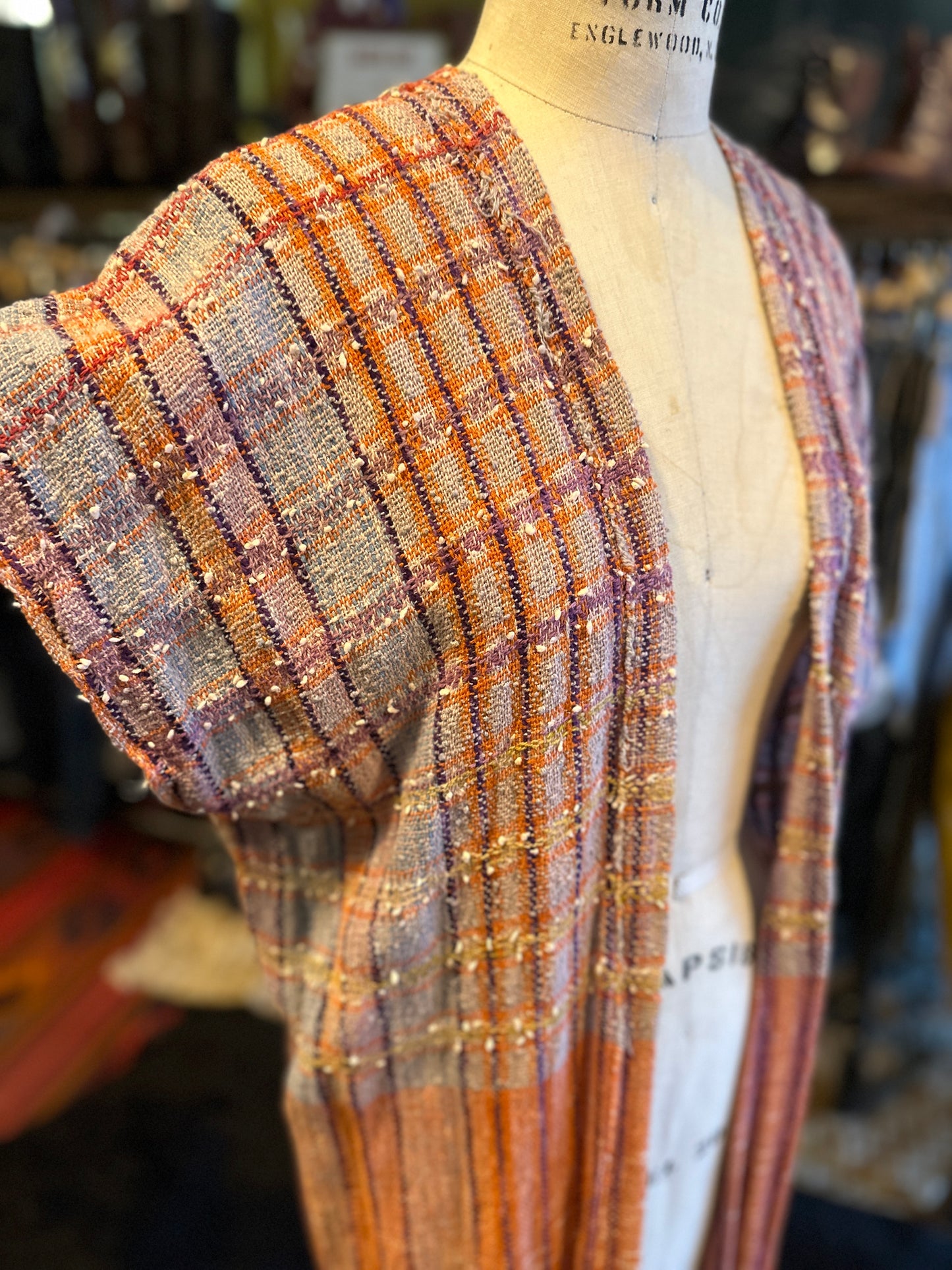 1970s Peggy Kondo handmade duster