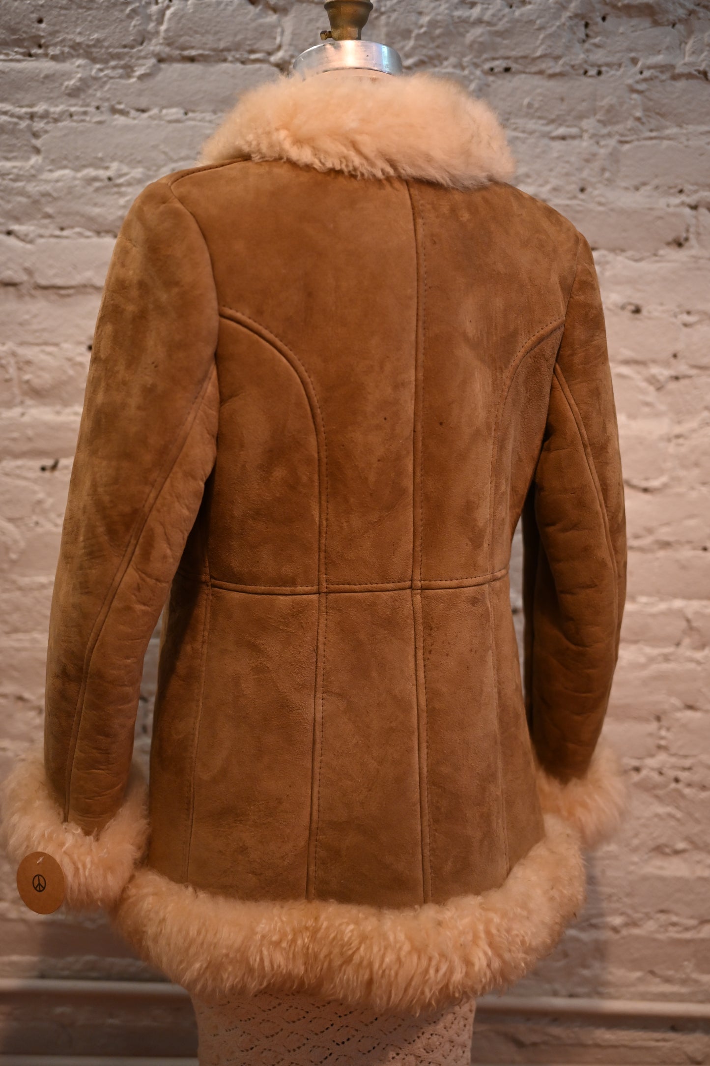 1970s Sheepskin Penny Lane Style Jacket