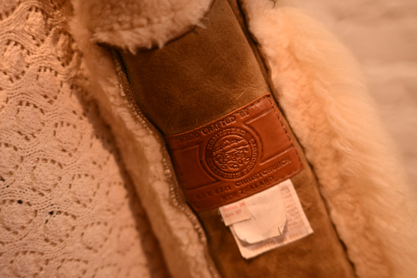 1970s Sheepskin Penny Lane Style Jacket