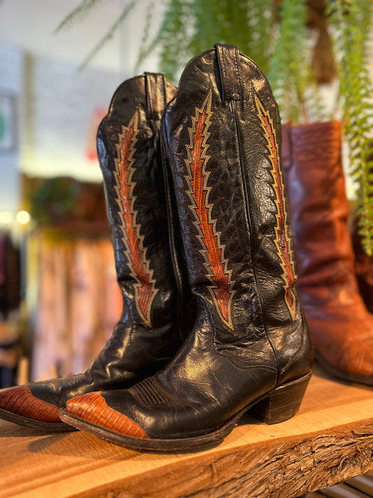 Tony Lama Cowgirl Boots 7.5