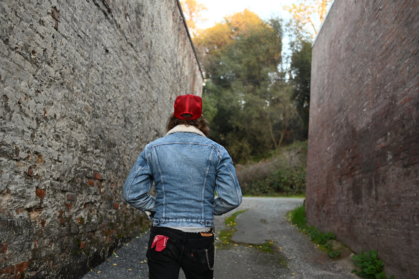 Levi’s Sherpa Lined Trucker Jacket 38R