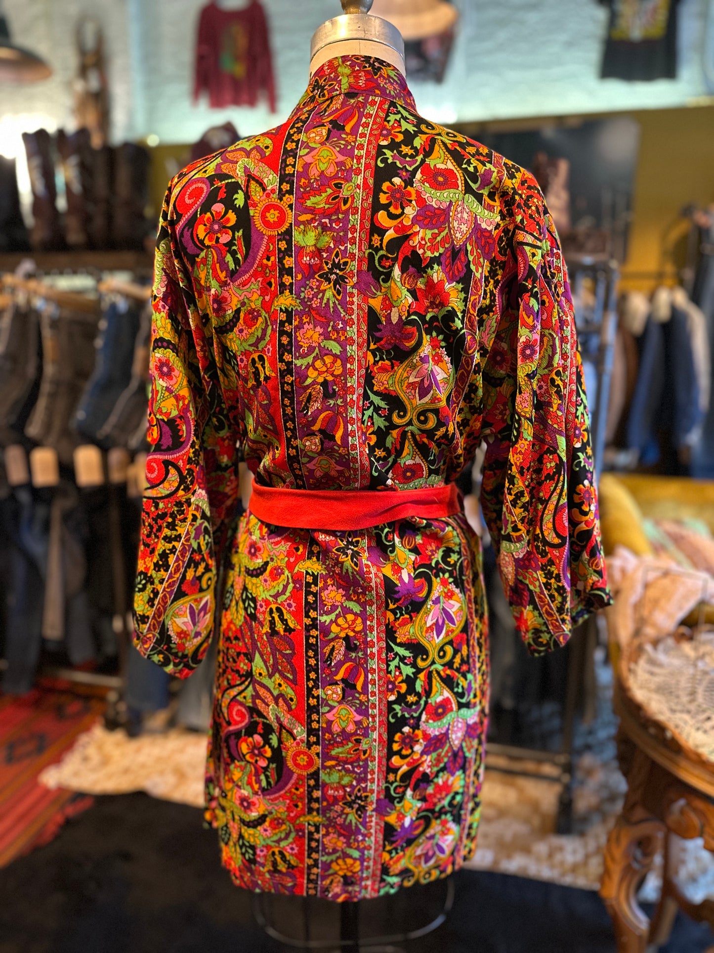 1960s Psychedelic Robe / Duster