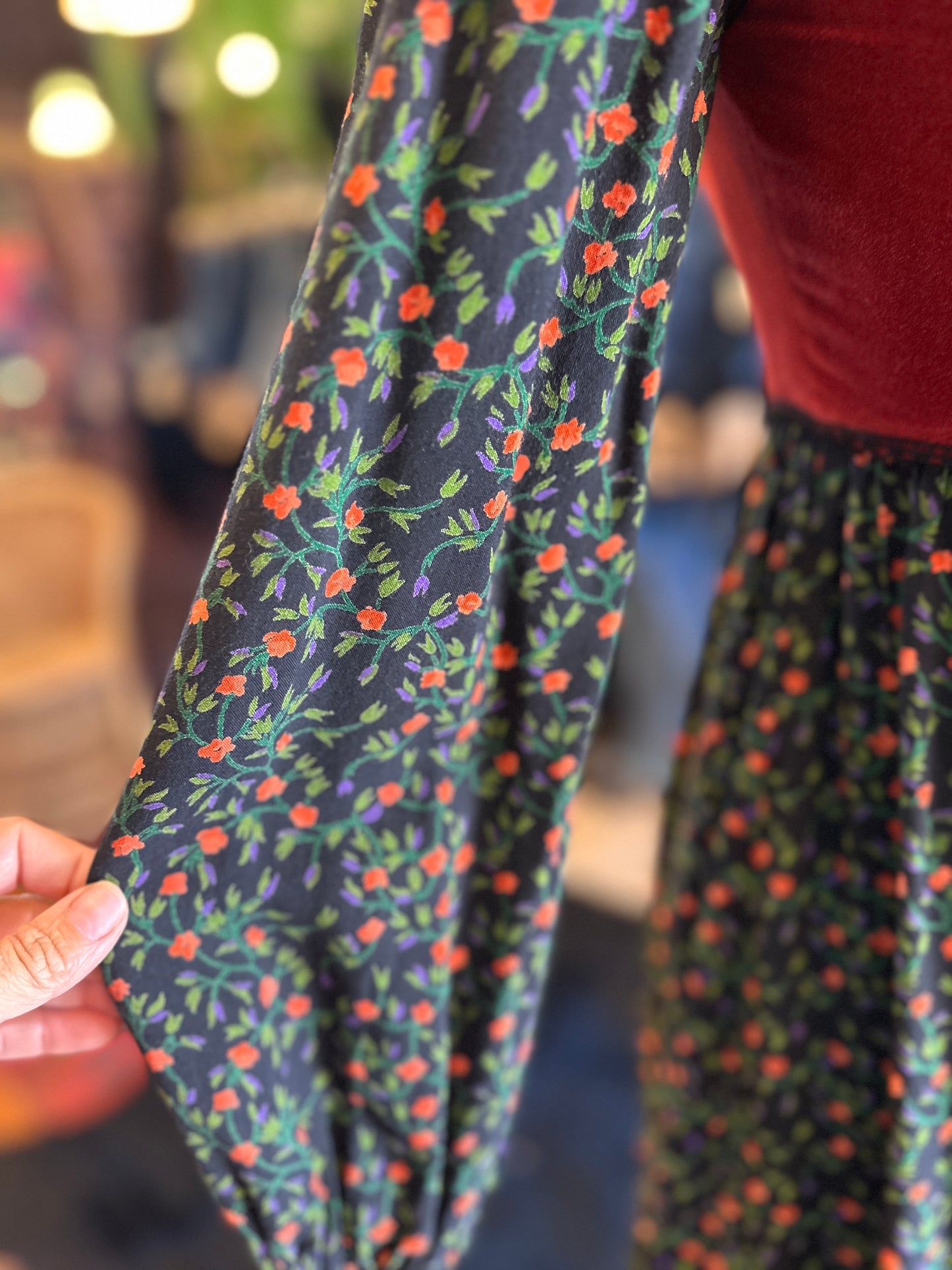 1970s Rags by Kressandra Dress