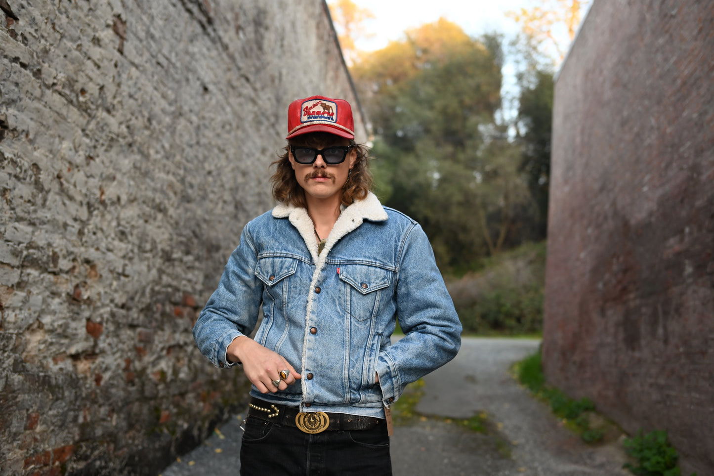 Levi’s Sherpa Lined Trucker Jacket 38R