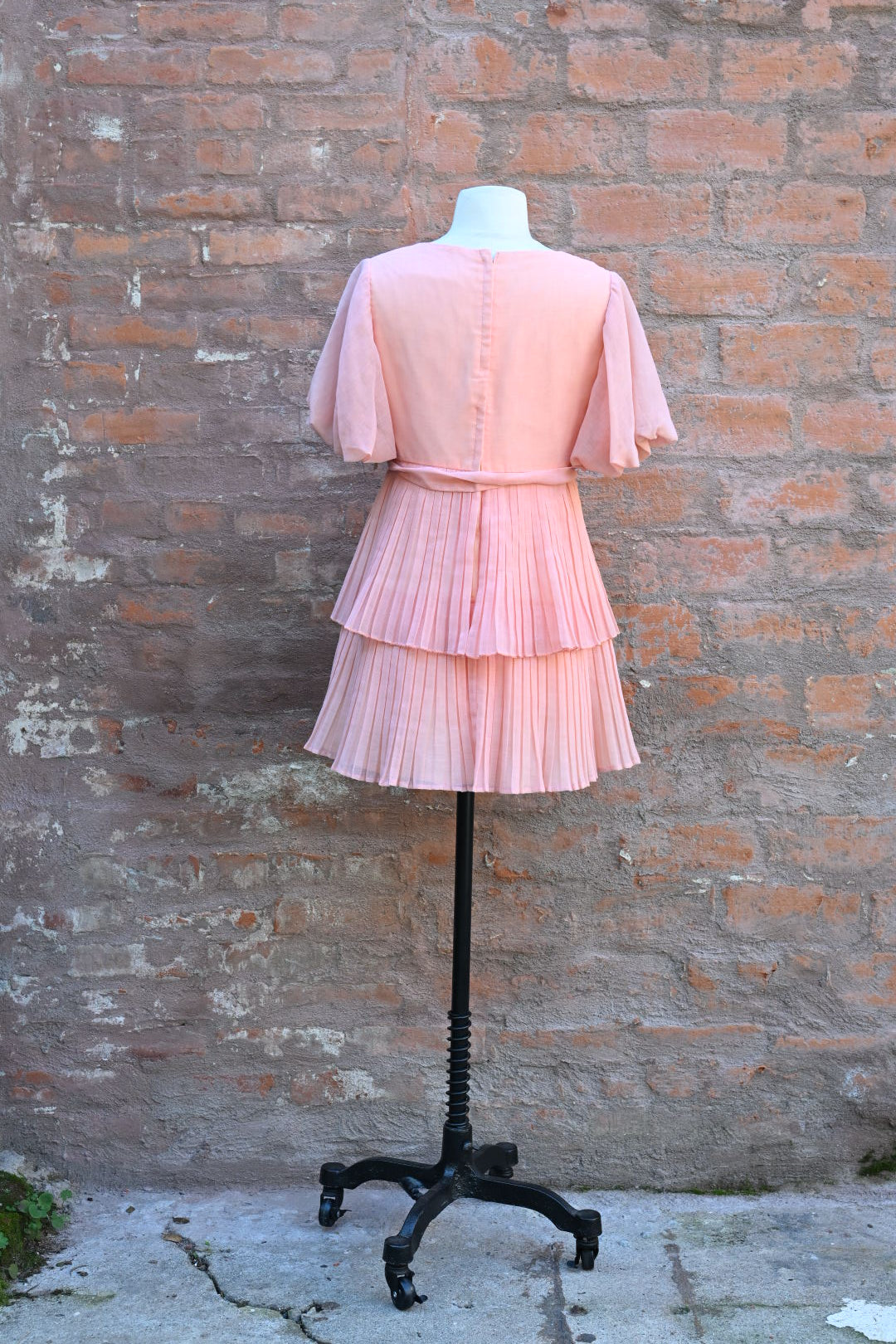 1970s Pink Mini Dress
