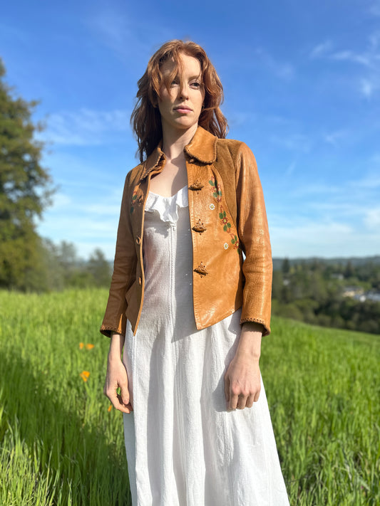 1960s - 70s Char Leather Jacket
