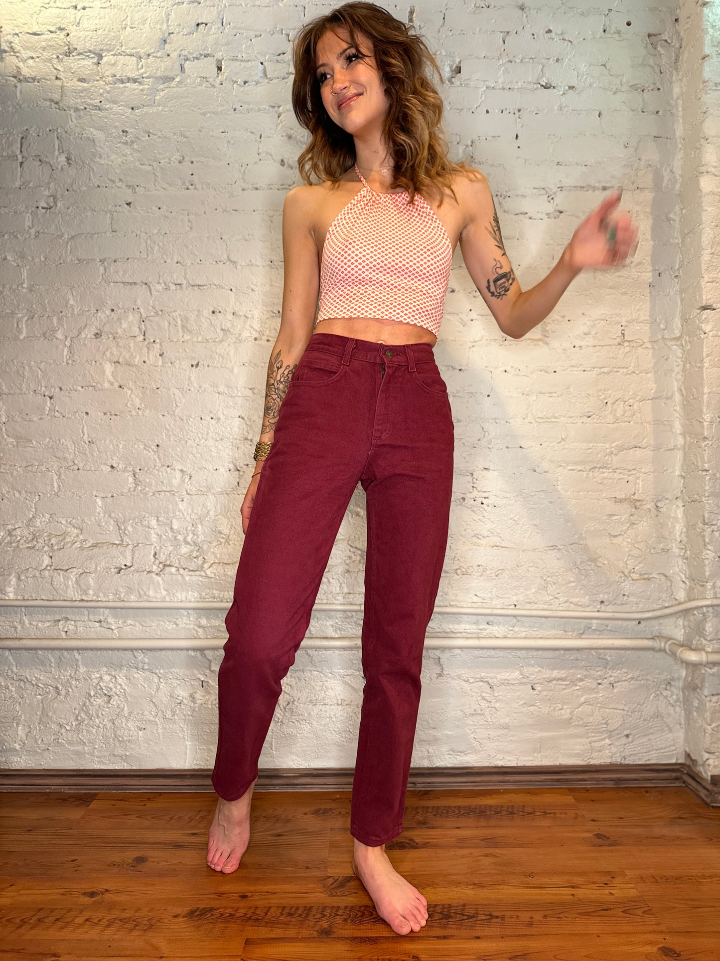 Lee tapered mom jeans - 25in high waist