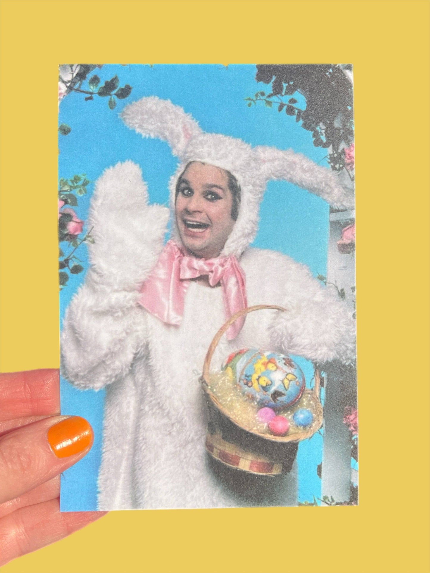 POSTCARD Ozzy Bunny