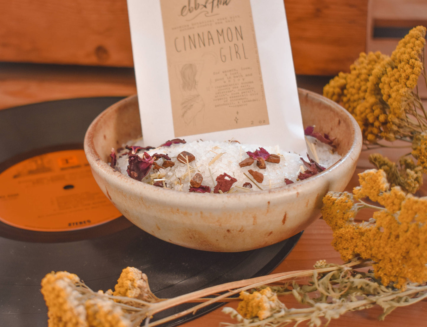 Cinnamon Girl Bath Salt Packet Patchouli x Rose x Lavender 