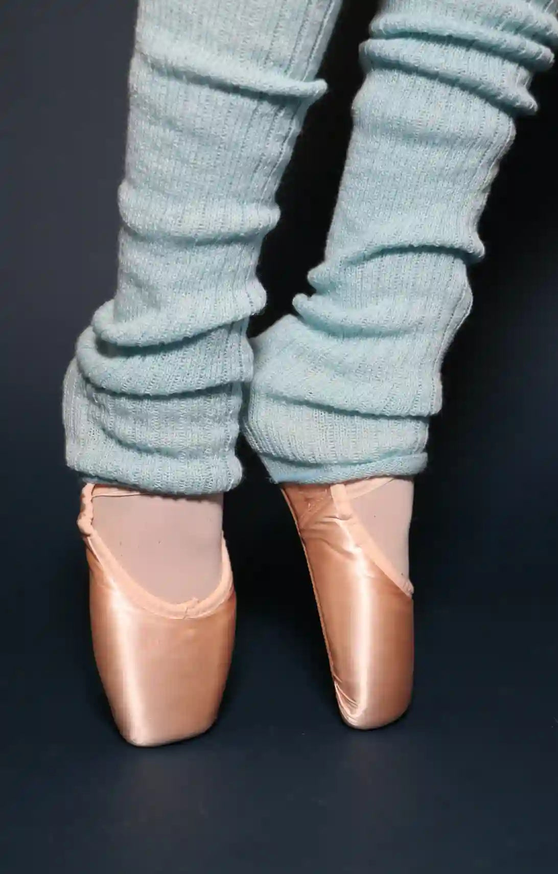 Wool Blend Arm Warmers / Leg Warmers: Powder Blue / One Size (20 inches)