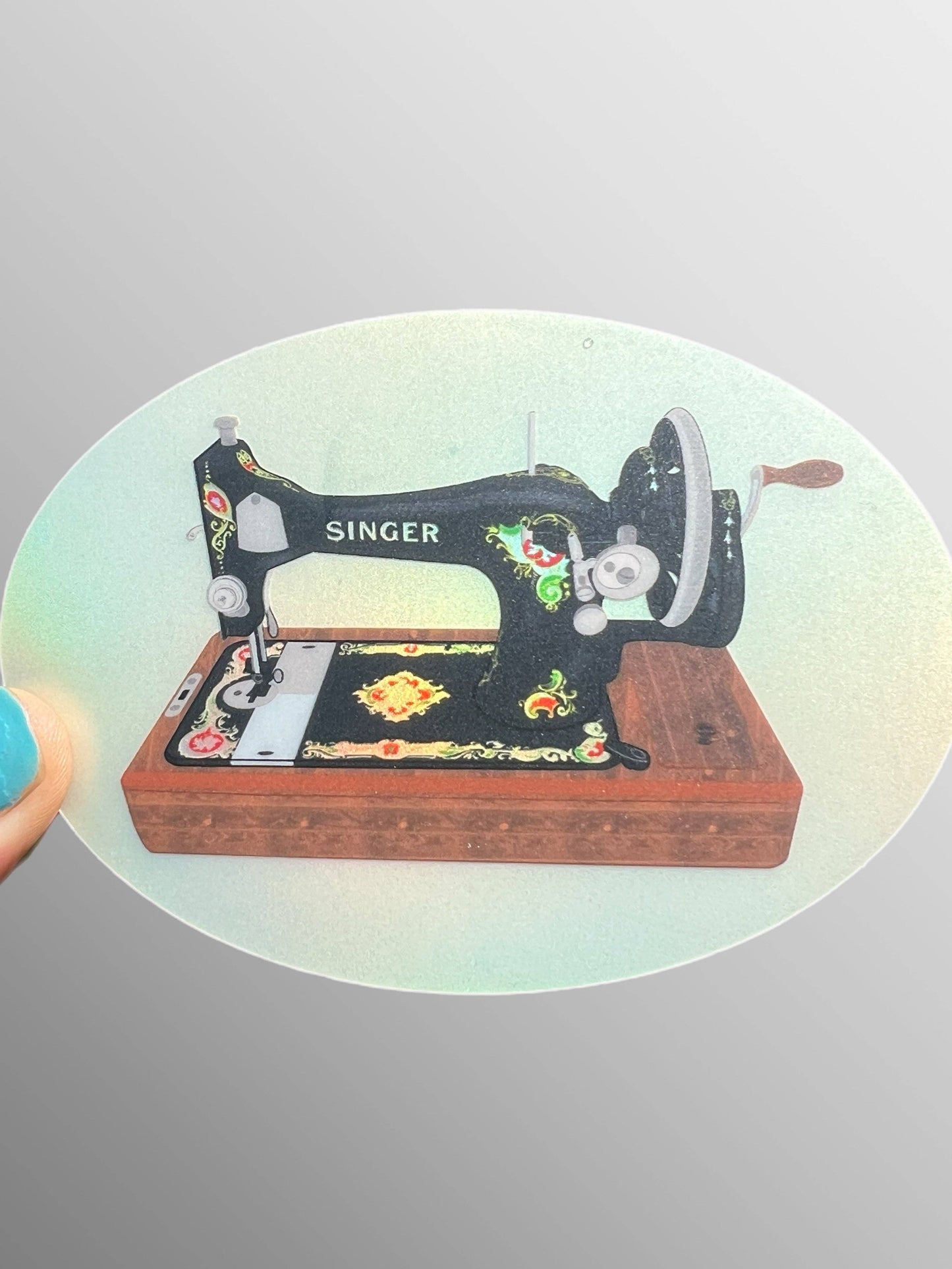 Singer Sewing Machine STICKER 3 Inch