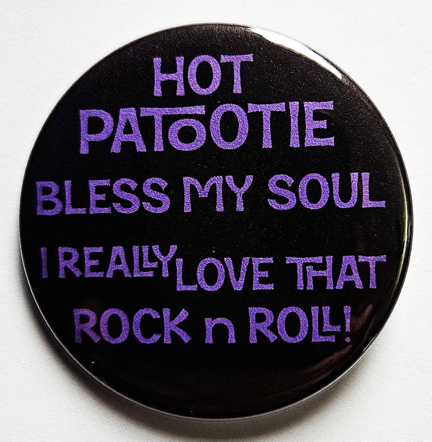 Rocky Horror Buttons Magnets & Bottle Openers.: Dammit Janet / 1.25" Small Button