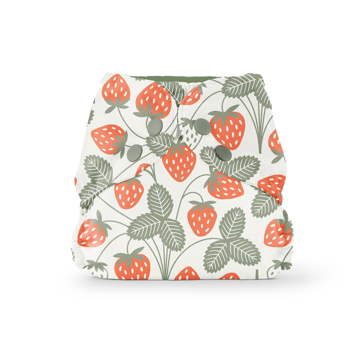 Outer (+ Swim Diaper): WWF Strawberries / One