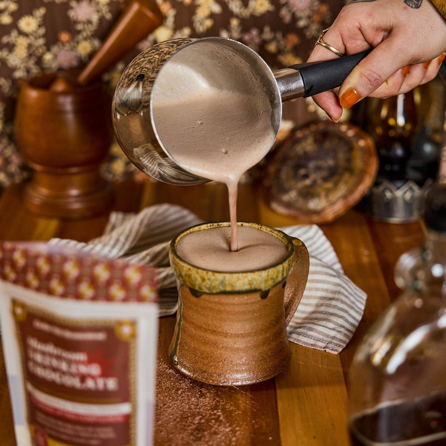 Mushroom Drinking Chocolate - Powdered Nootropic Drink Mix