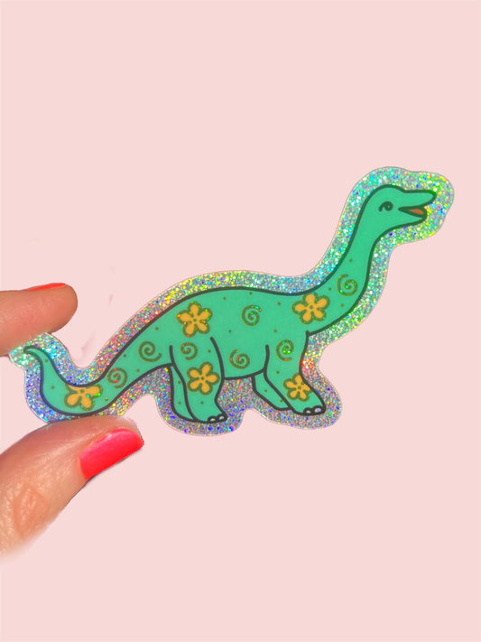 3 Inch Sticker Brontosaurus Dinosaur