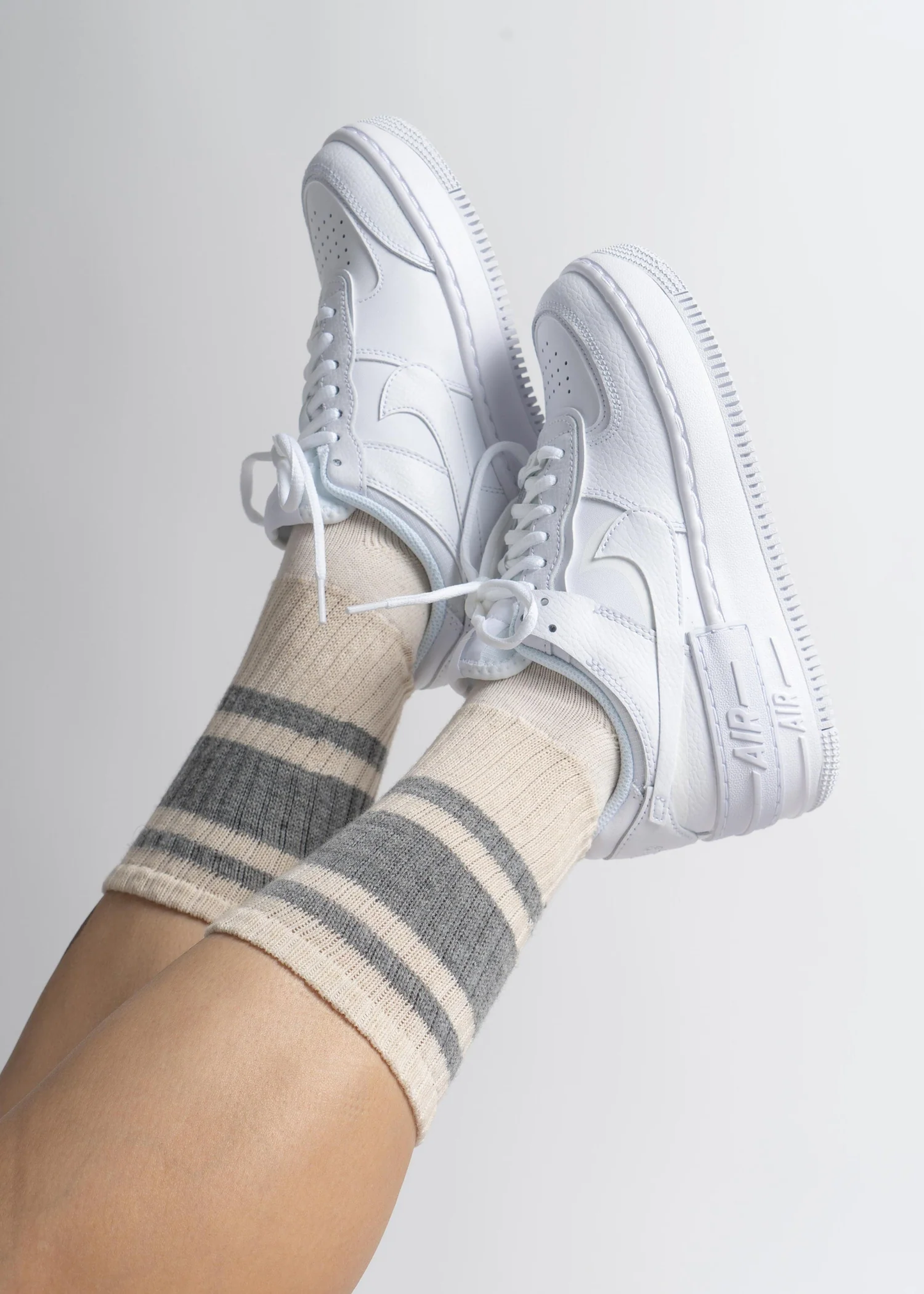 The Mono Stripe: Butter / One Size