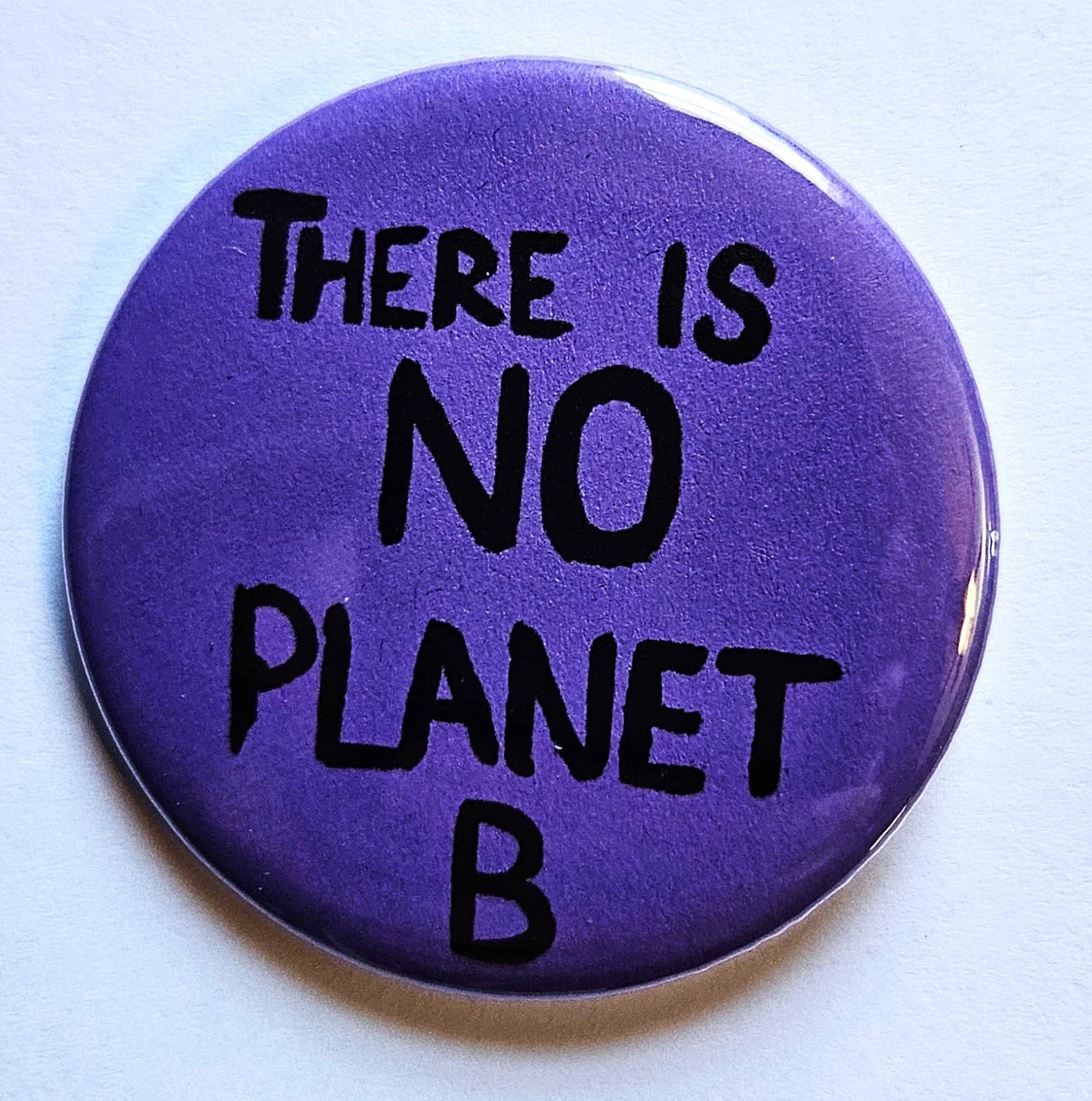 Vintage Environmental Buttons Magnets & Openers. set 02: Earth / 1.25" Small Button