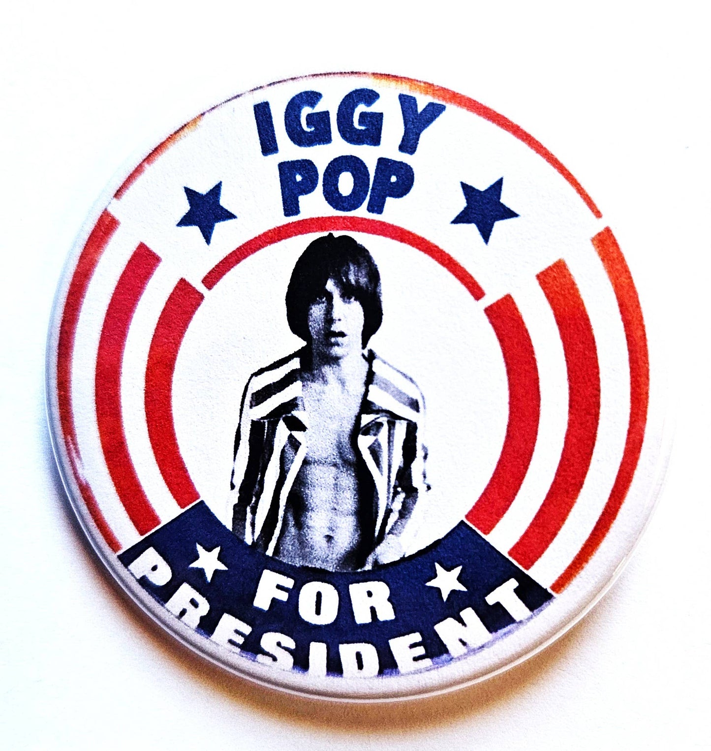Rockers for President Buttons Magnets & Openers. Set 05: Lemmy Kilmister / 1.25" Small Button