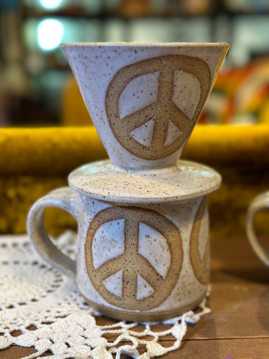 Peace Sign Pour Over